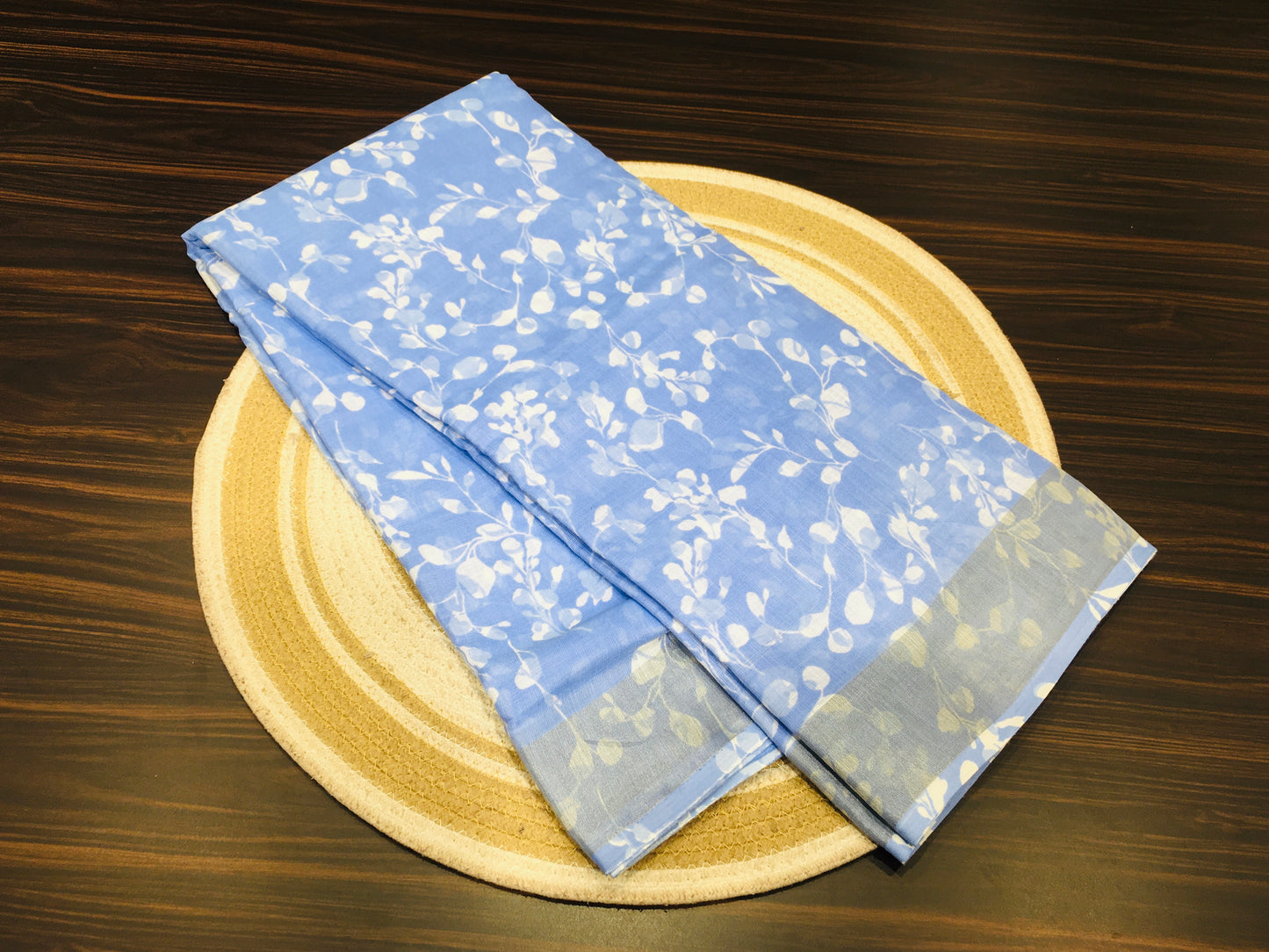 Fancy cotton saree