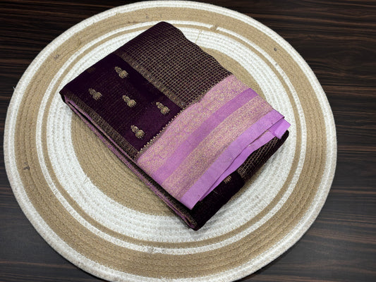 Chiffon georgette saree