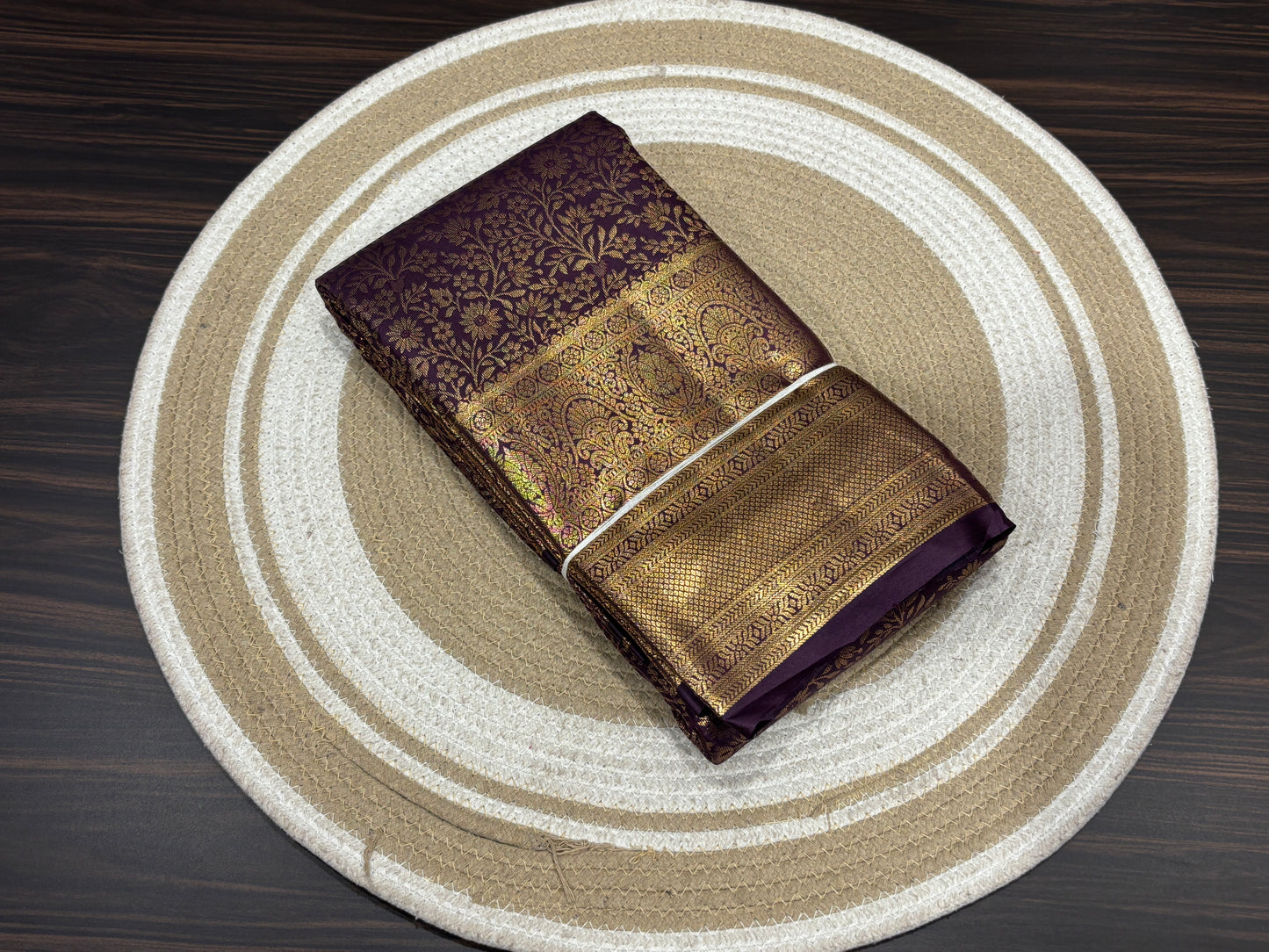 Semi Kanchipuram silk