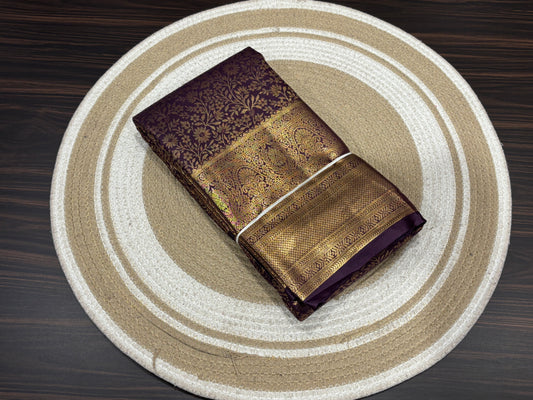 Semi Kanchipuram silk