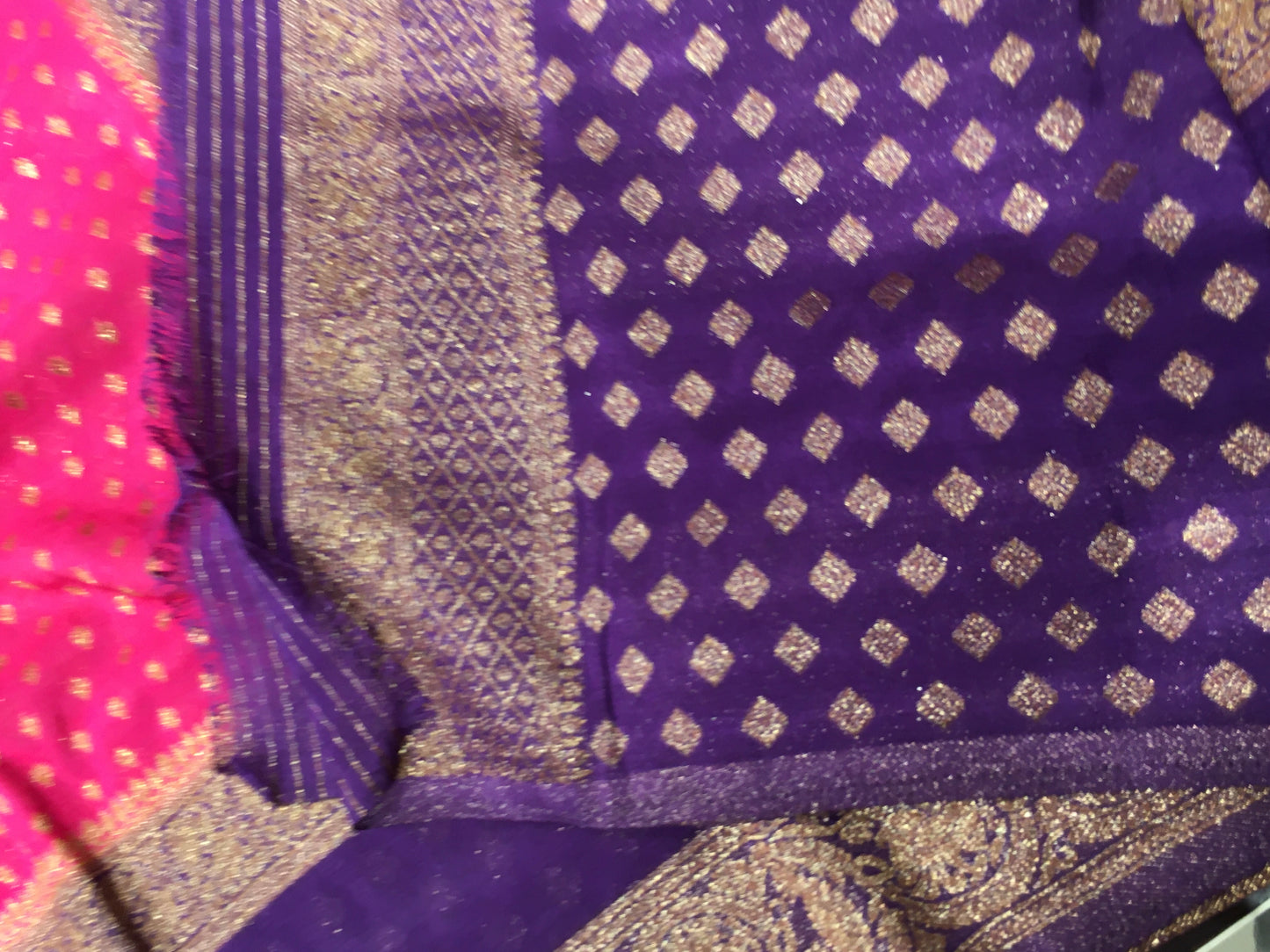 Chiffon georgette saree