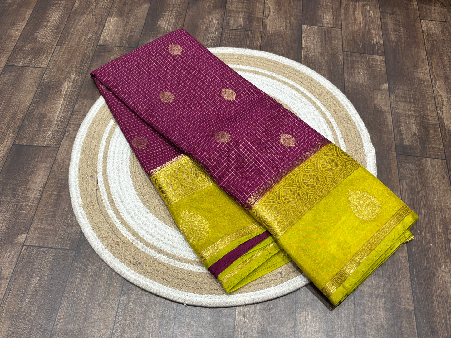 Semi Mysore crape