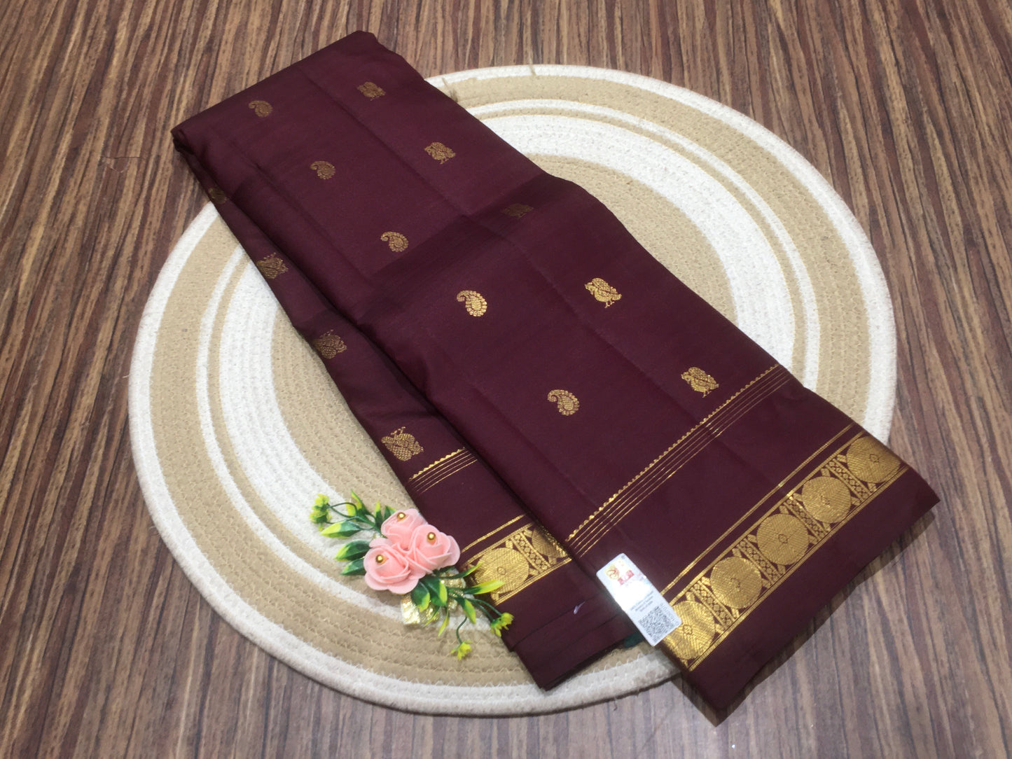 Pure Kanchipuram silk
