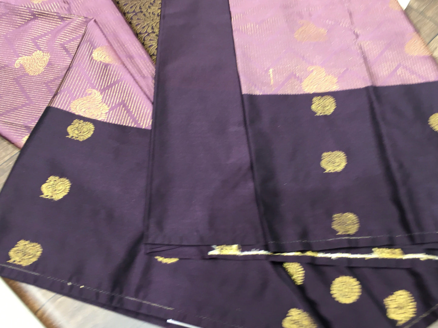 Semi Kanchipuram silk