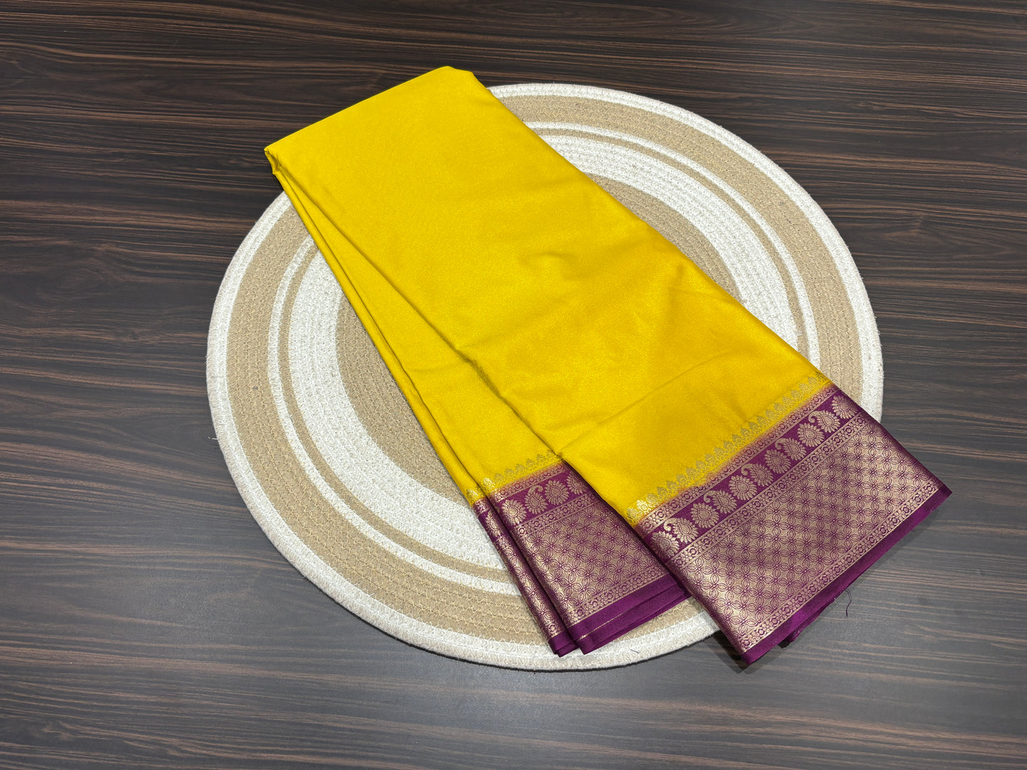 Semi Mysore crape