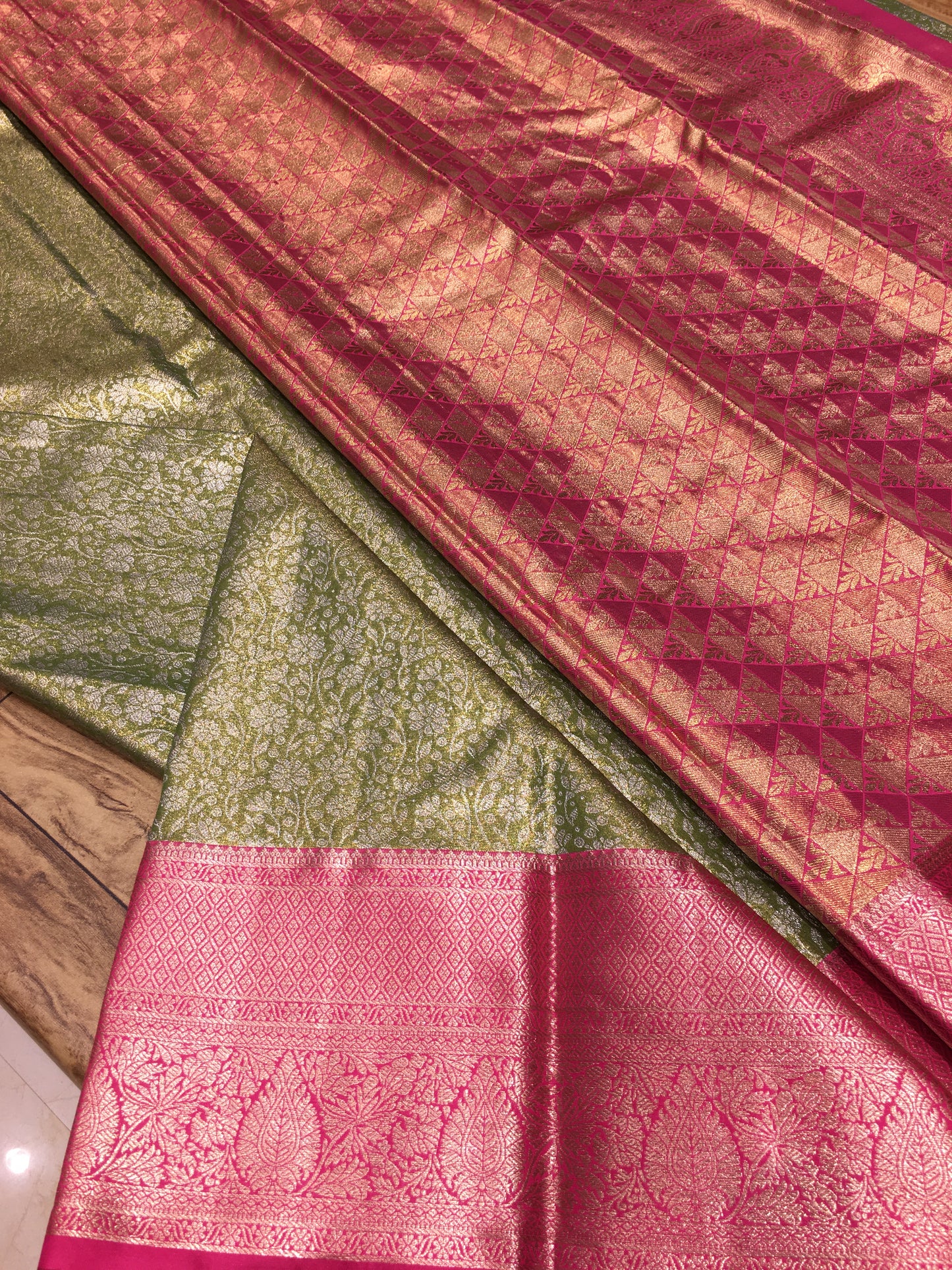 Semi Kanchipuram tissue