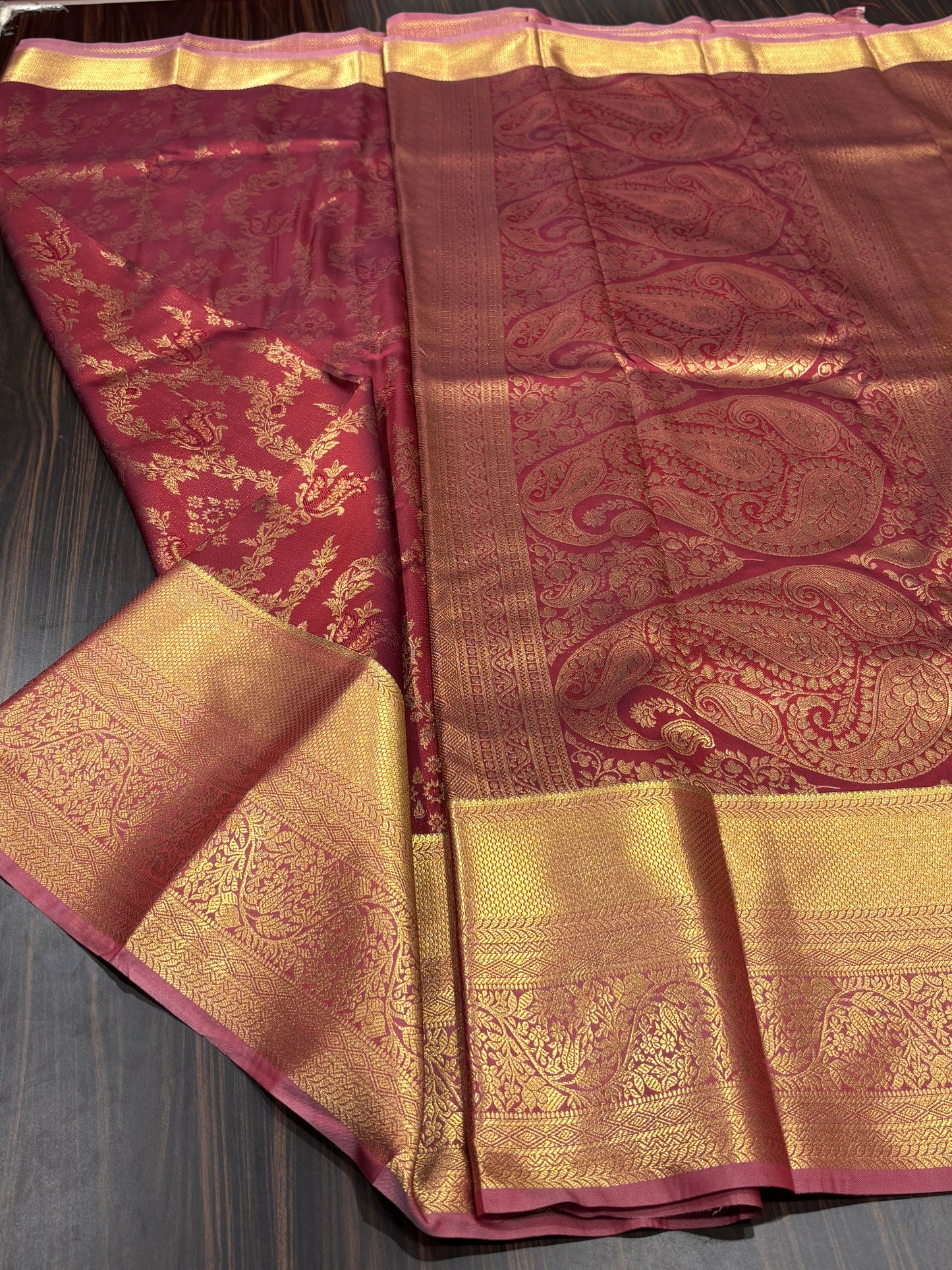 Semi Kanchipuram silk