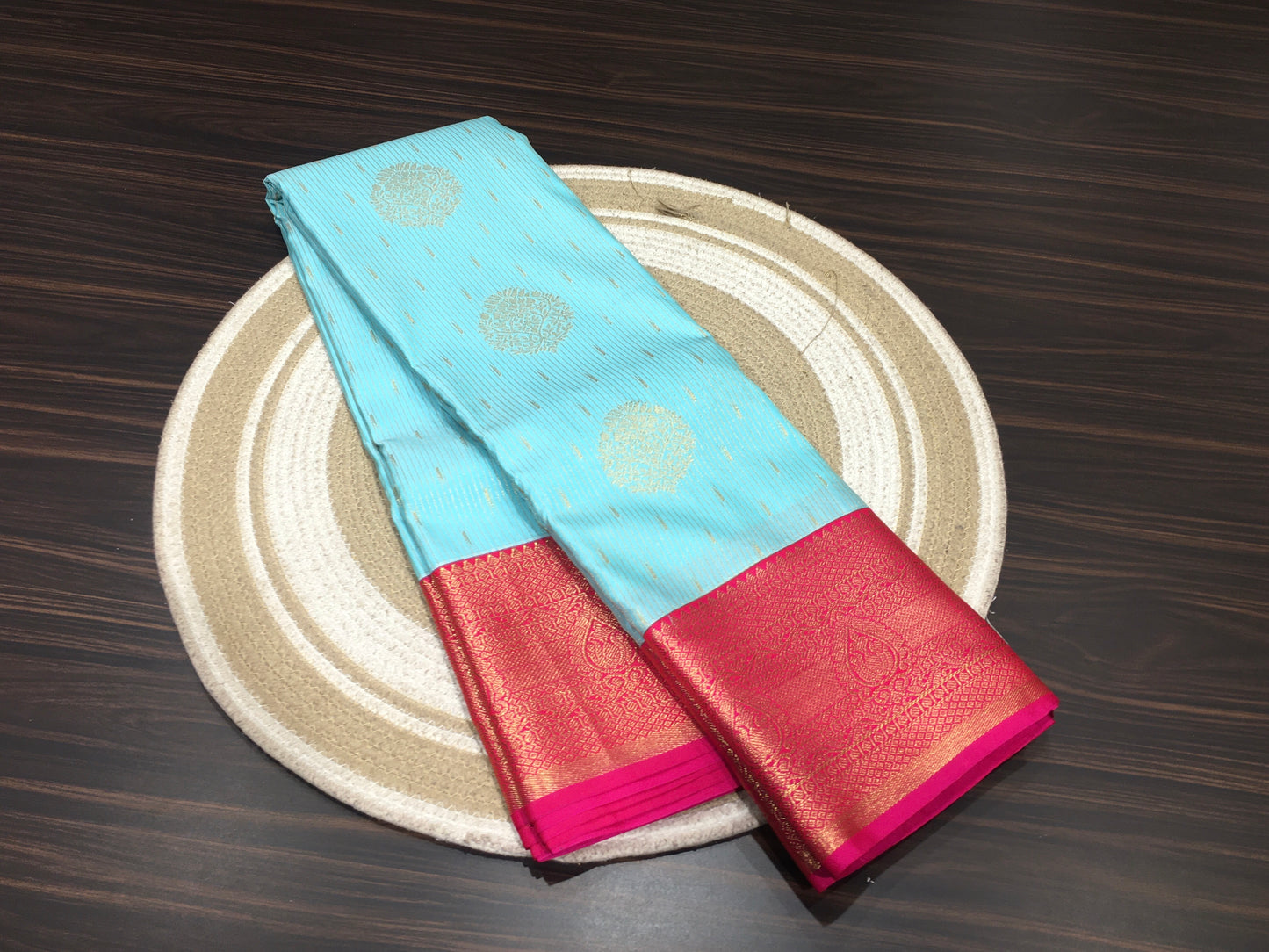 Semi Kanchipuram silk