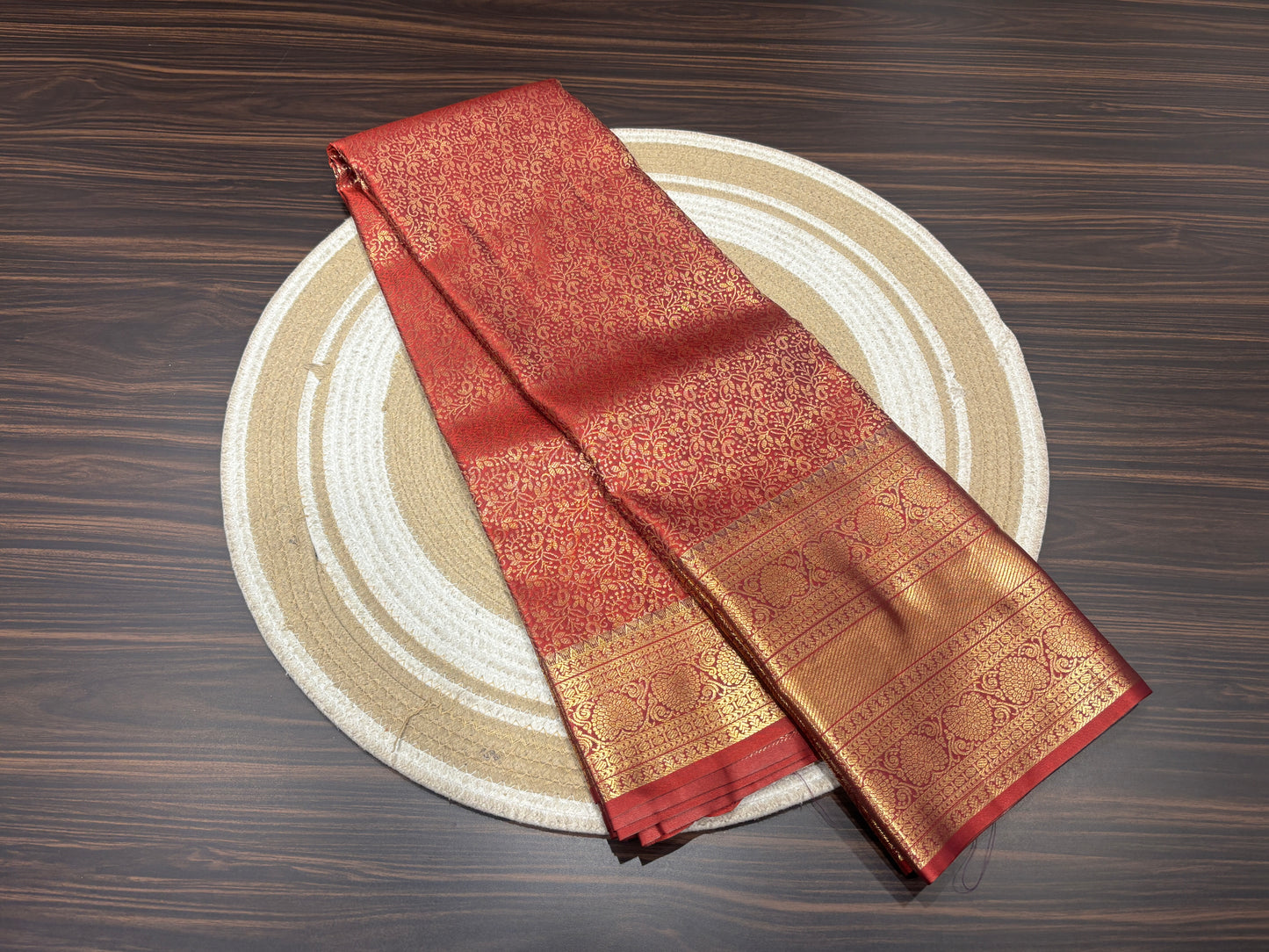 Semi Kanchipuram silk