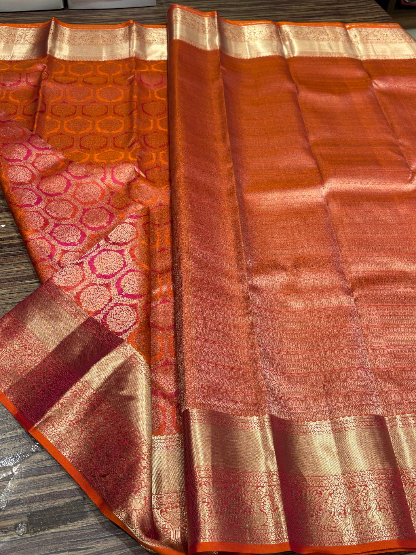 Pure Kanchipuram Broced Silk