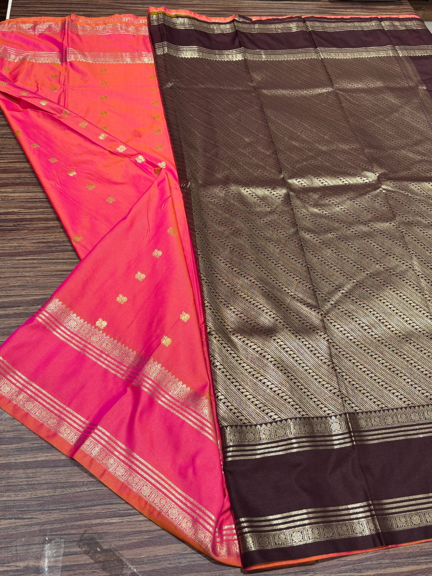 Semi Kanchipuram silk