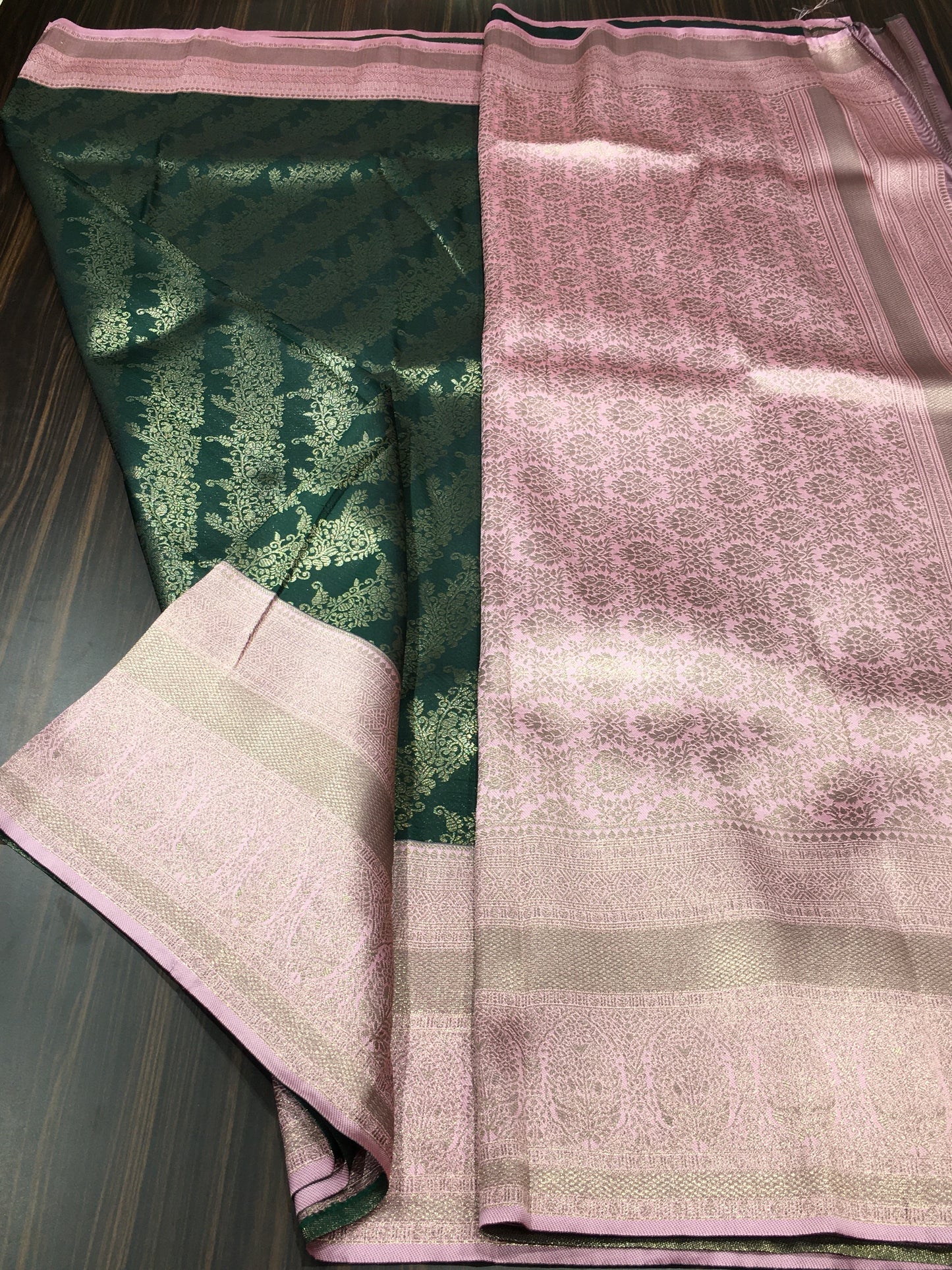 Semi Kanchipuram silk