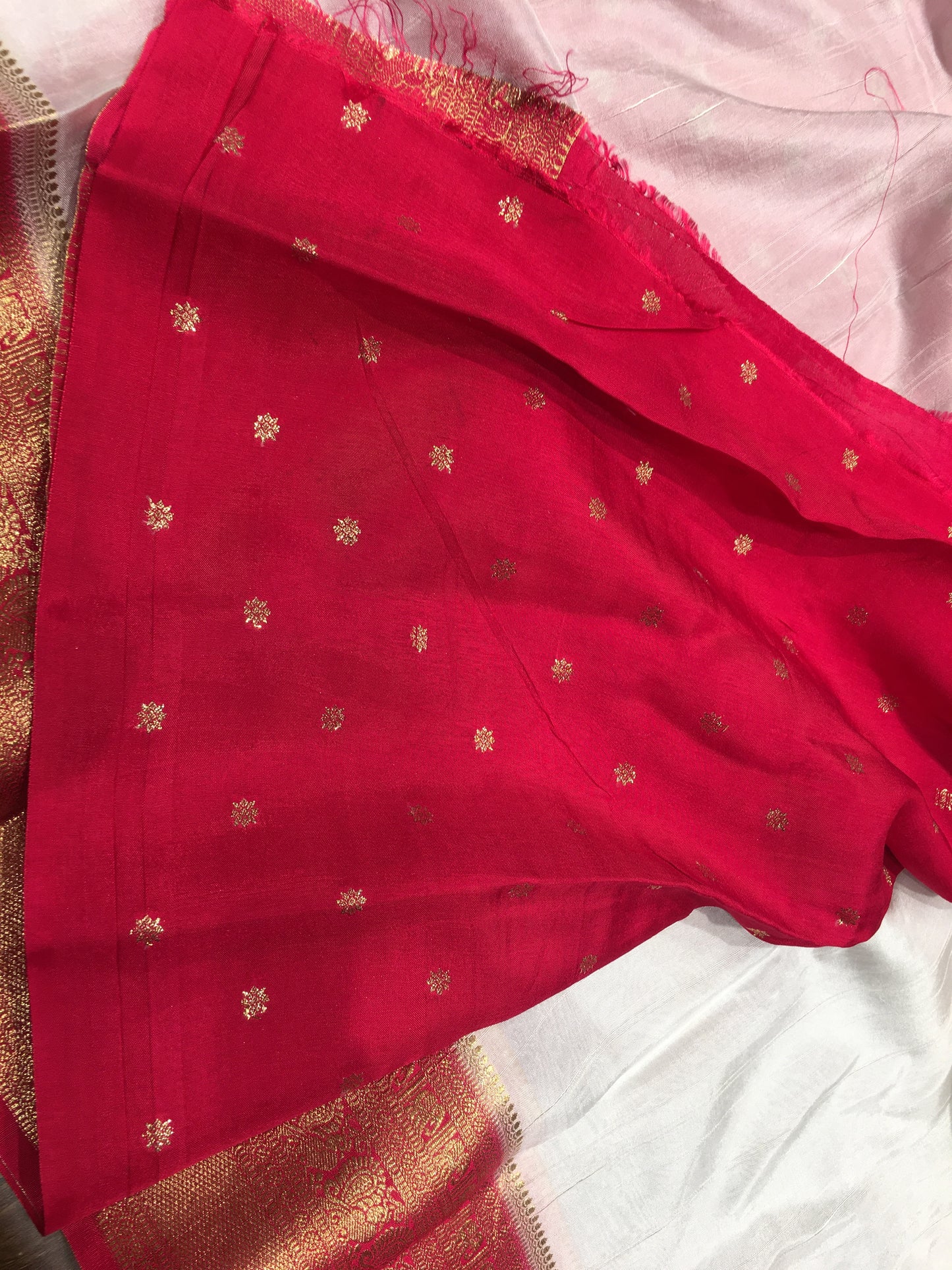 Soft tussar saree