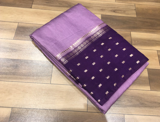Moonga Crape Saree