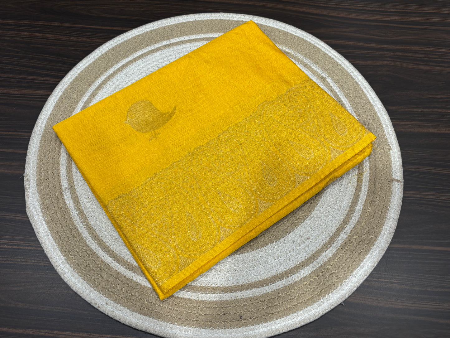 Soft tussar saree