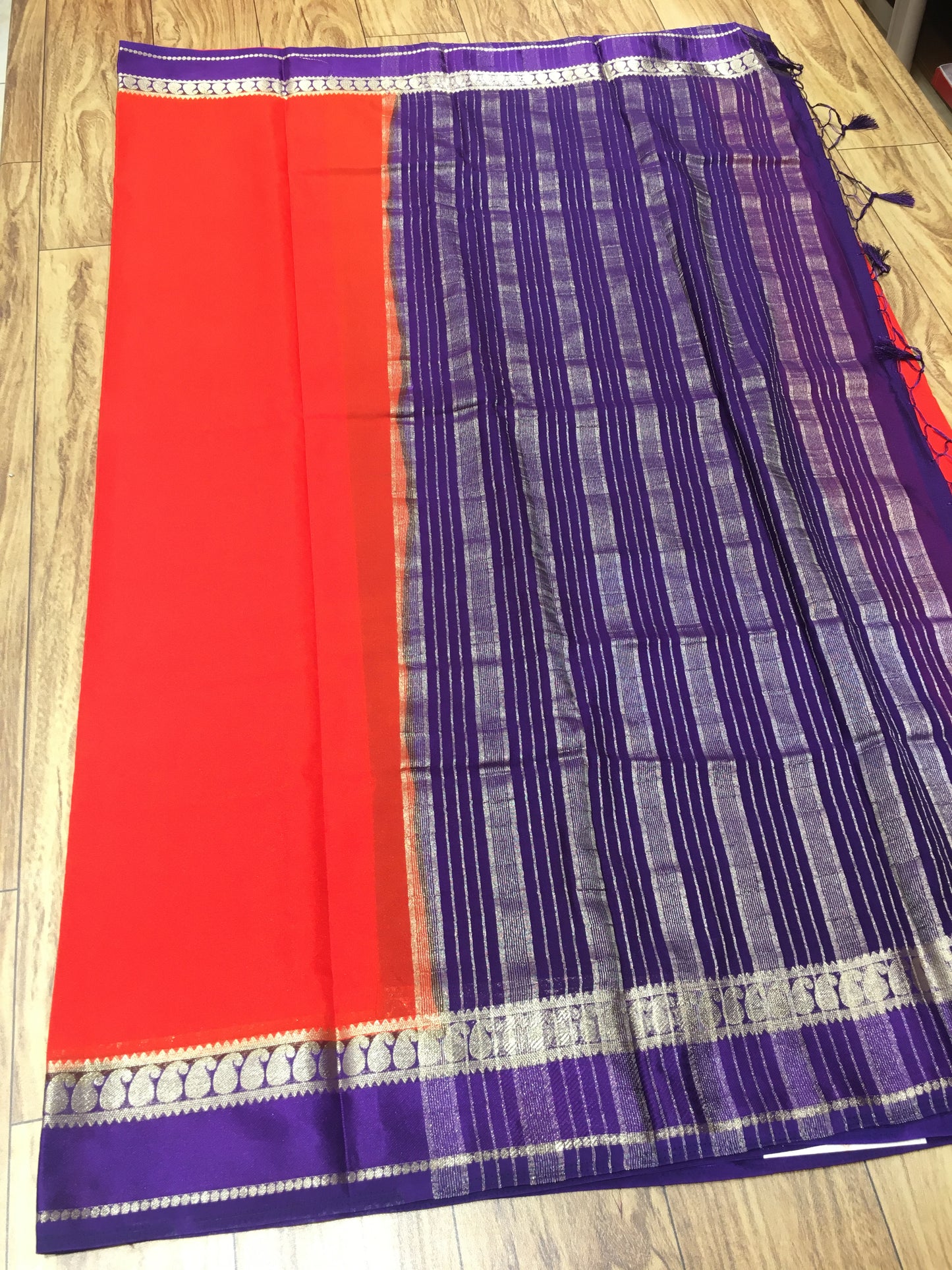Semi Mysore Crape Silk