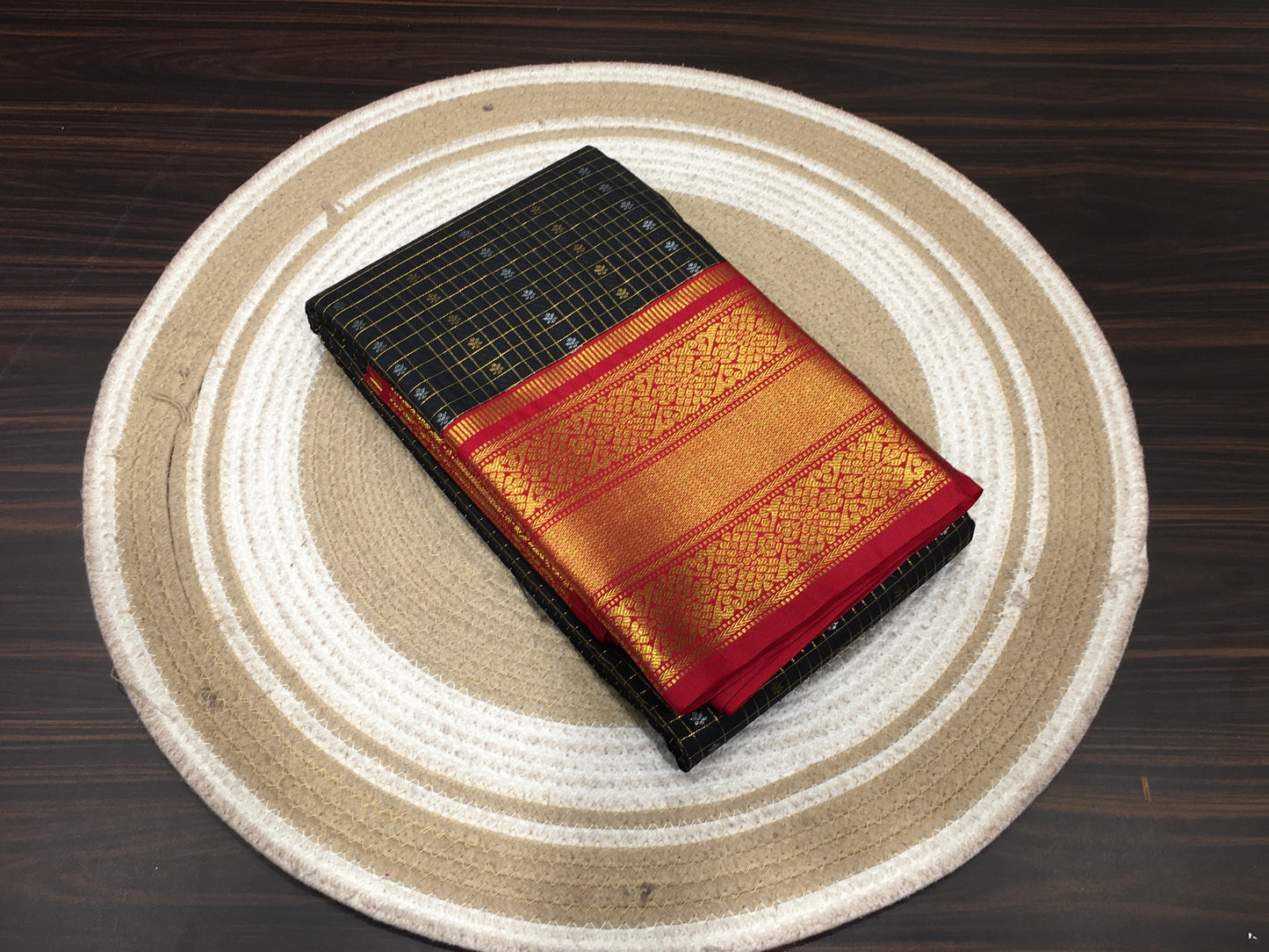 Semi Kanchipuram silk