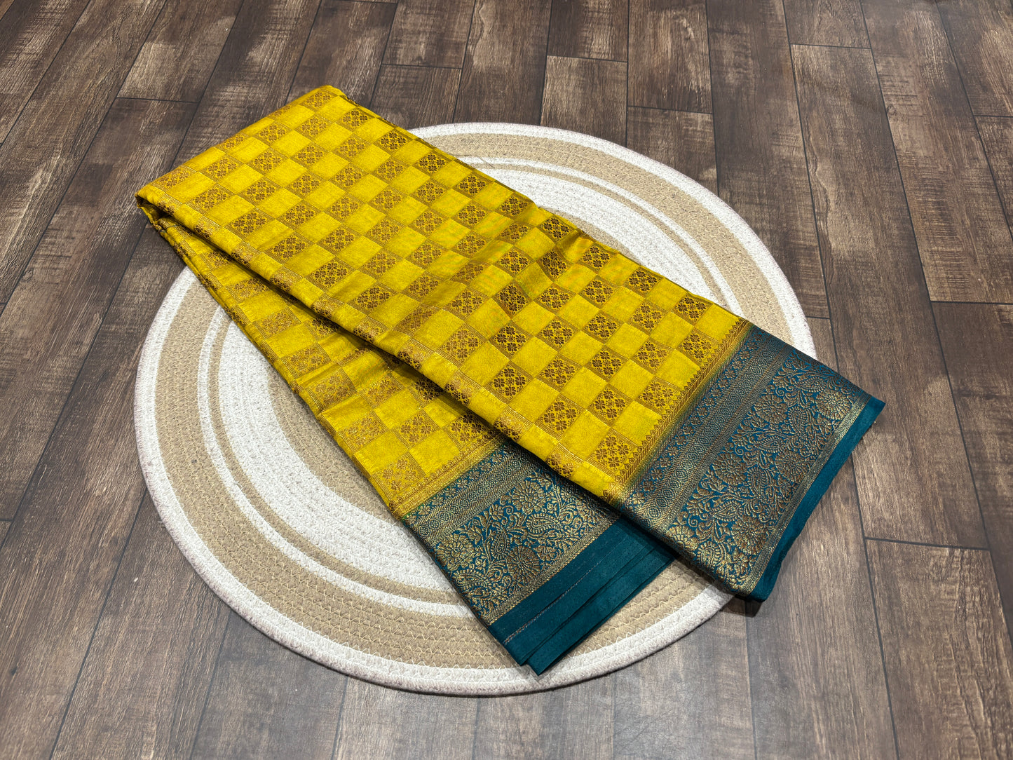 Raw silk saree