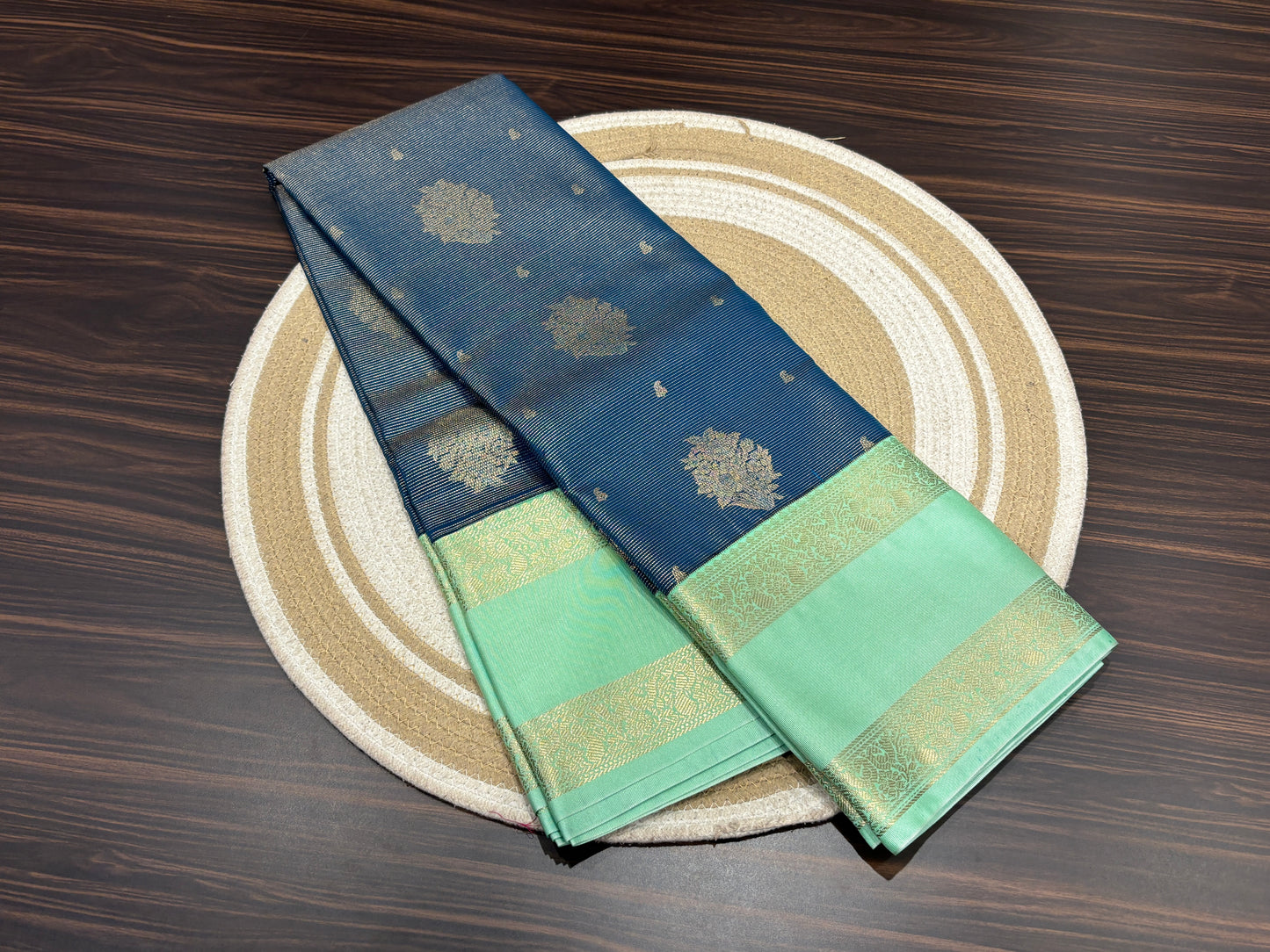 Semi Kanchipuram silk
