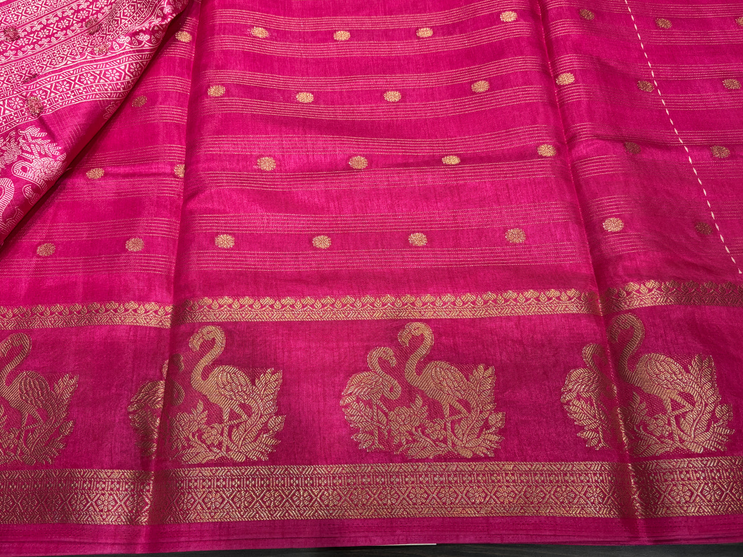 Mulberry silk saree