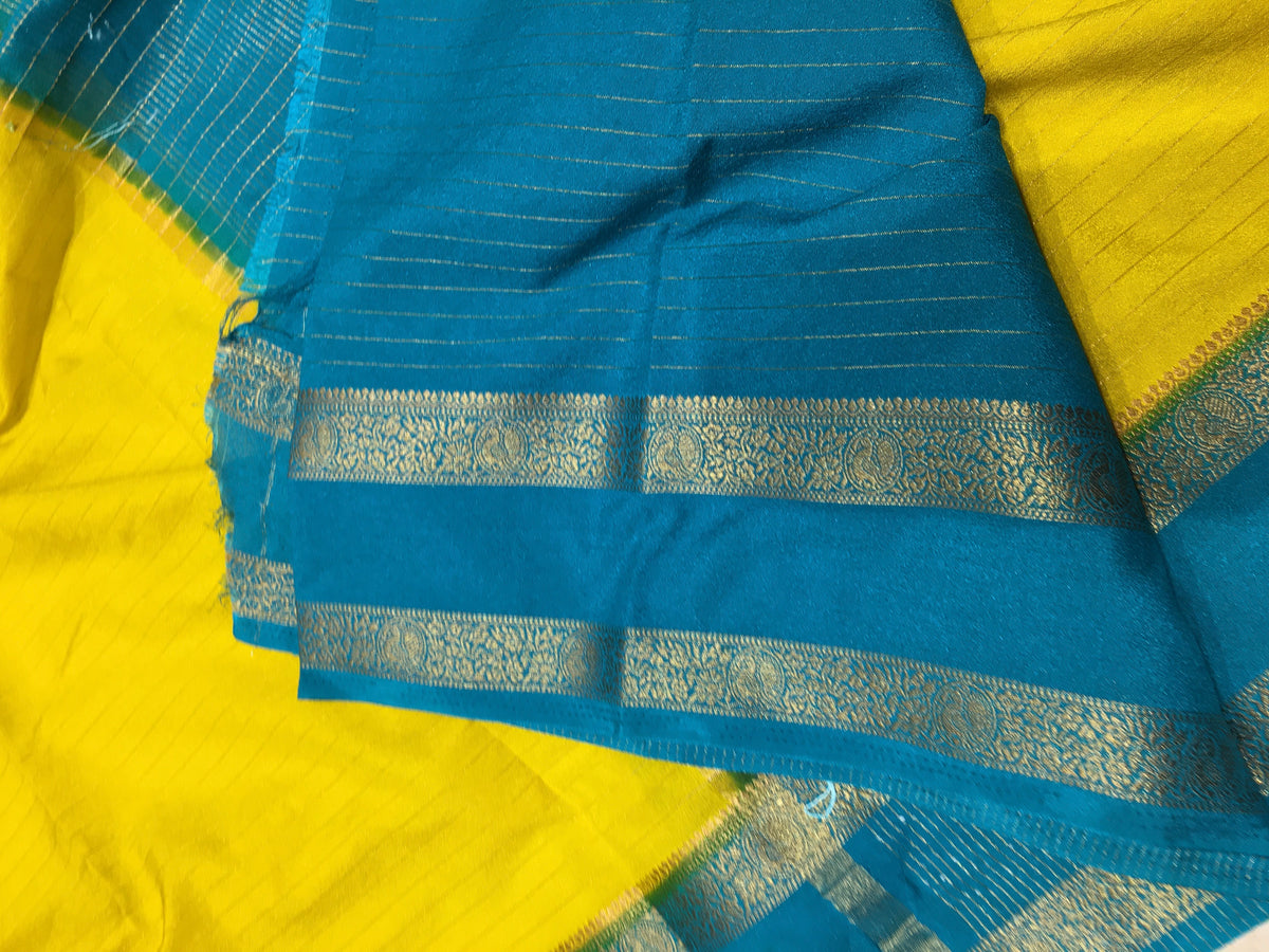 Semi Mysore Crape silk