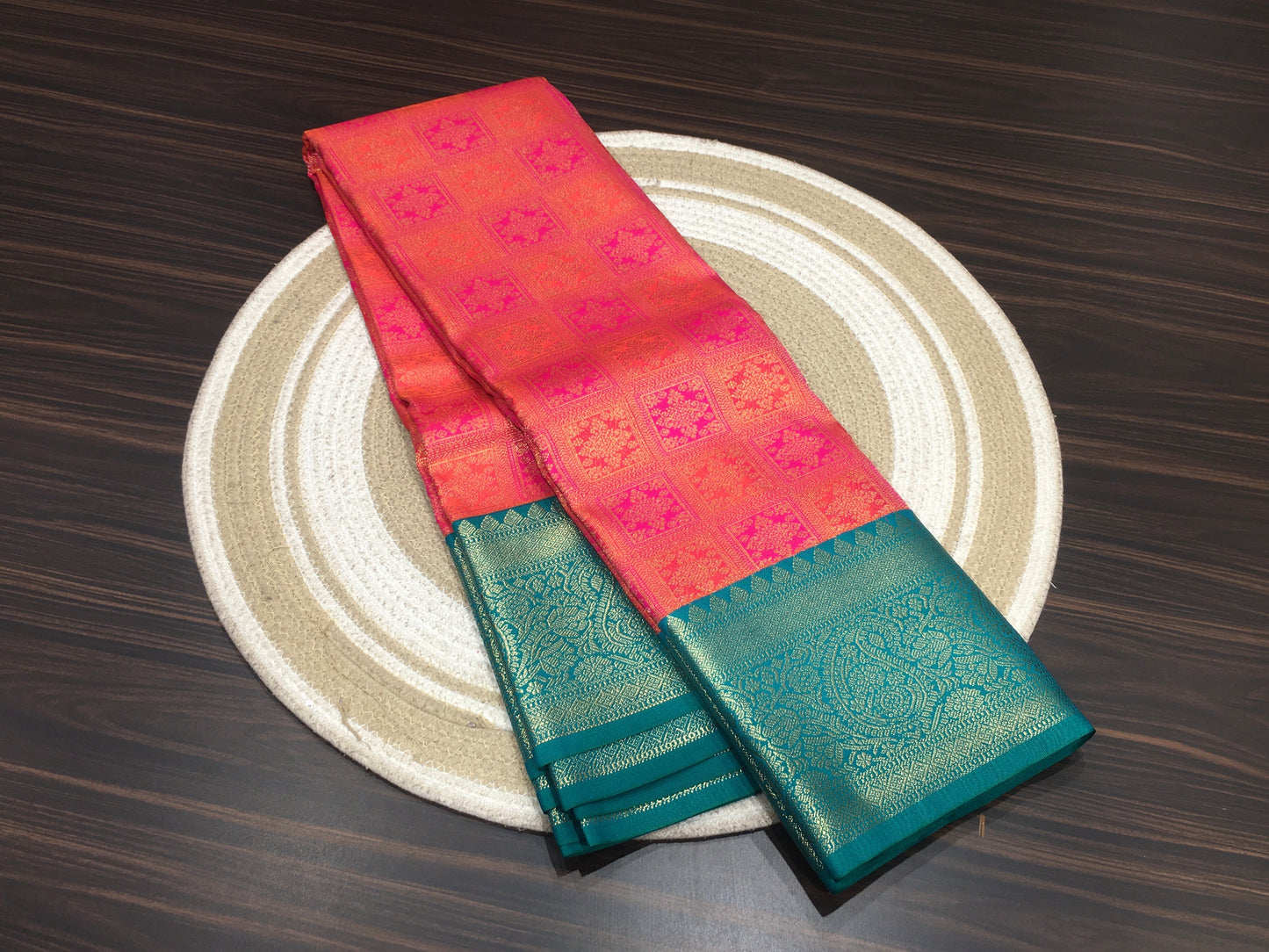 Semi Kanchipuram silk