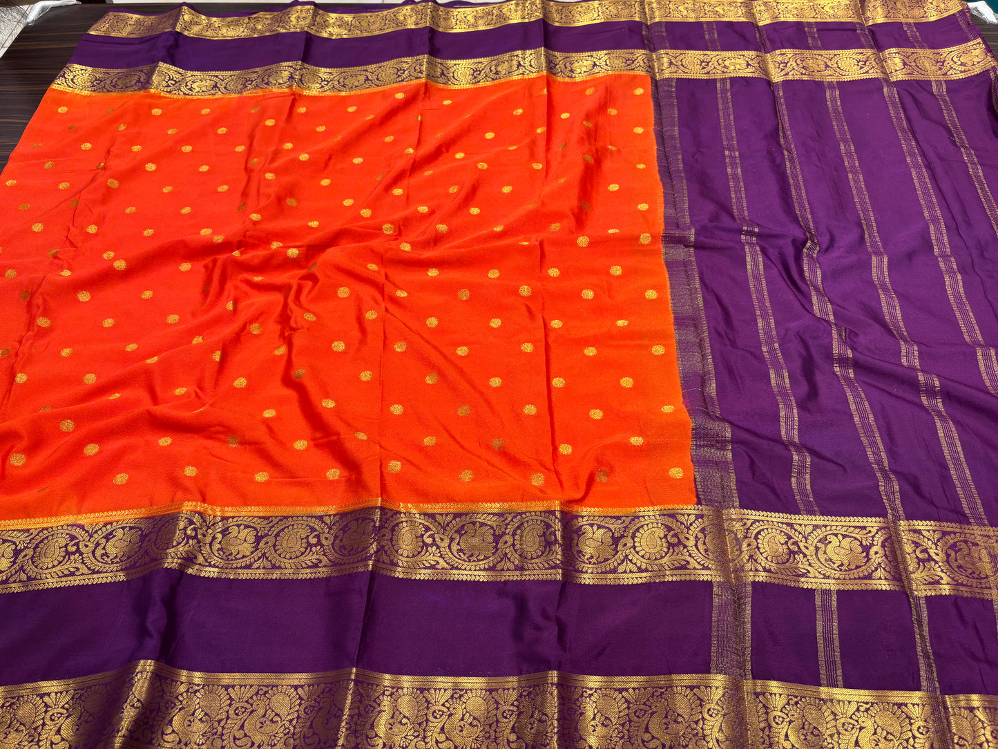 Semi Mysore crape