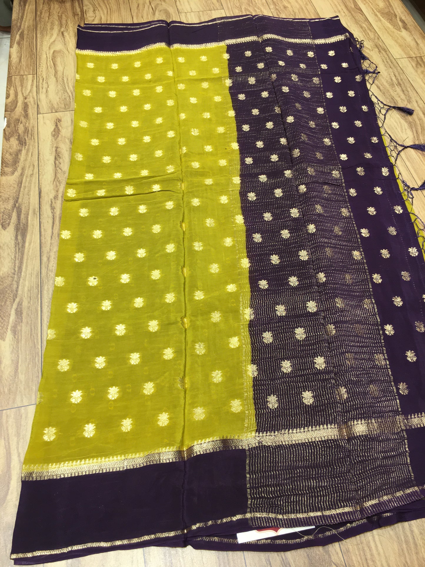 Chiffon Crape Saree