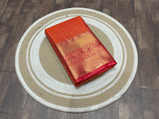 Semi Kanchipuram silk