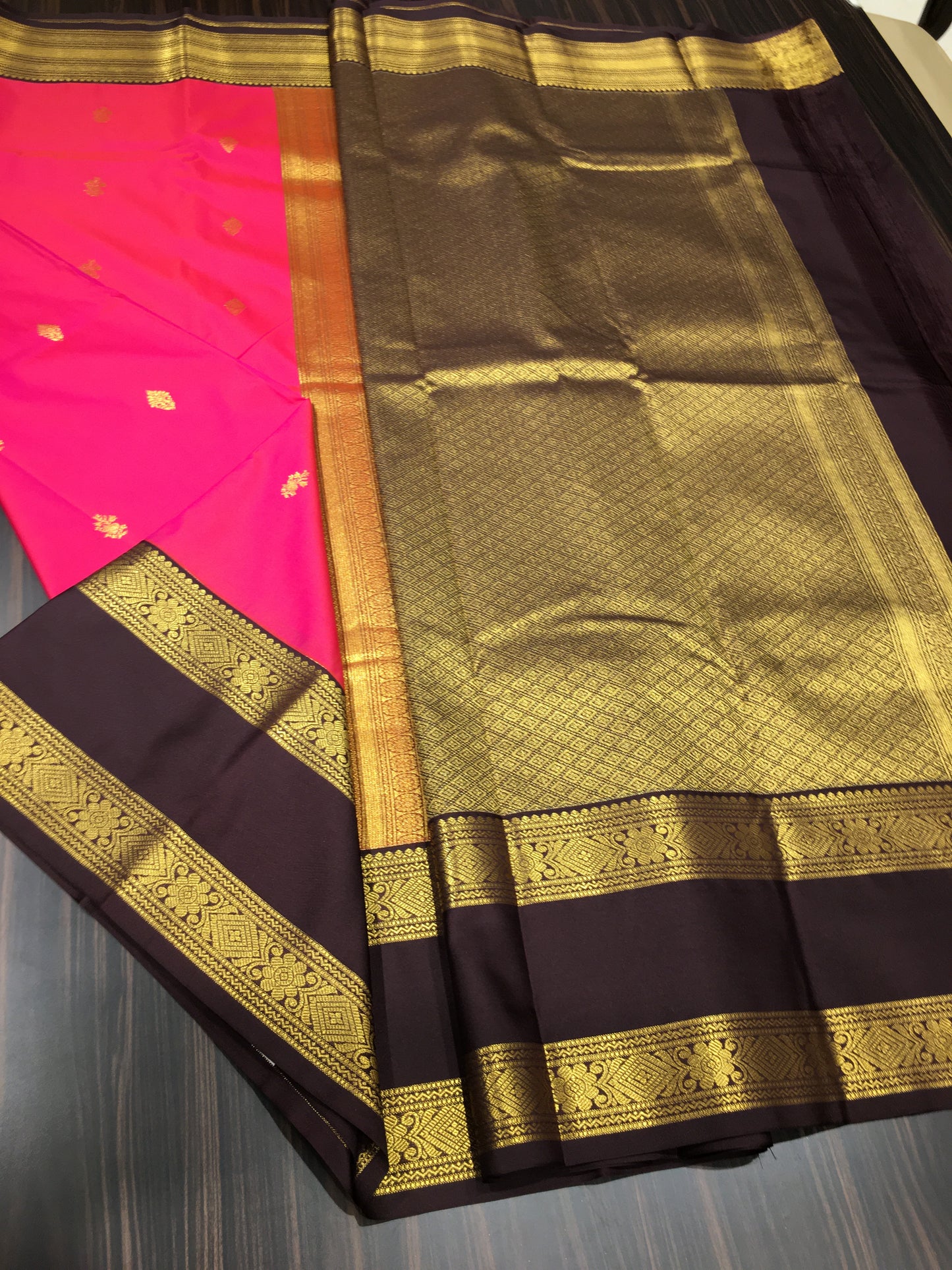 Semi Kanchipuram silk