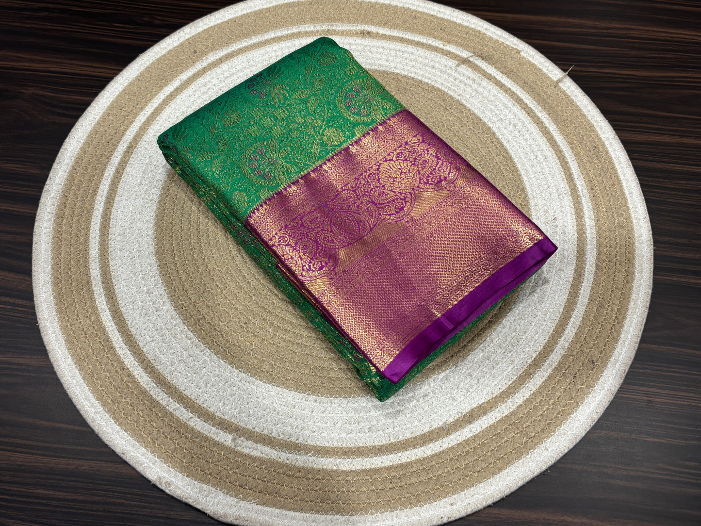 Semi Kanchipuram silk