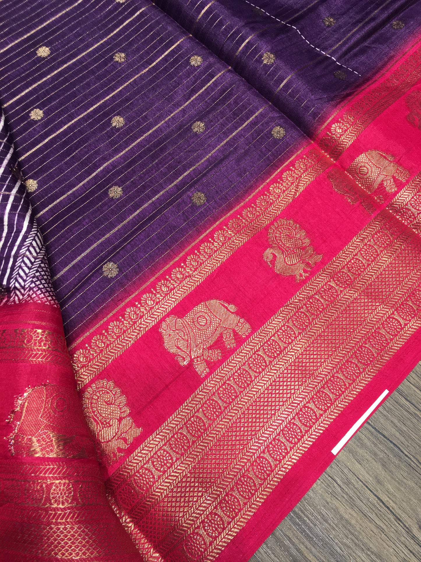 Semi tussar Saree