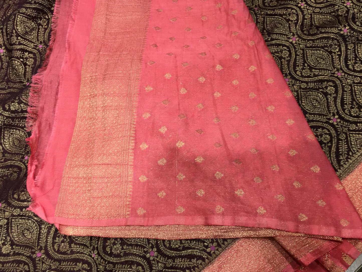 Chiffon georgette saree