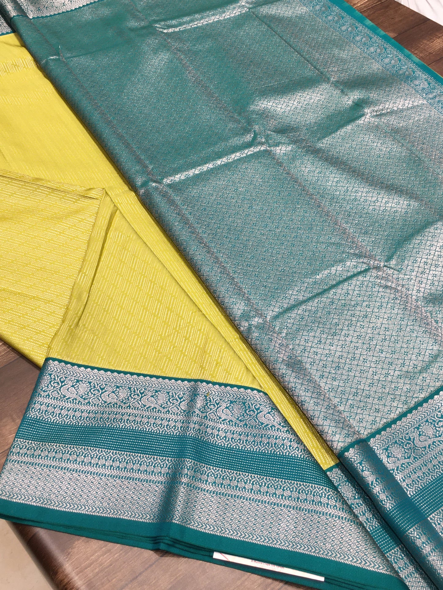 Semi Kanchipuram silk