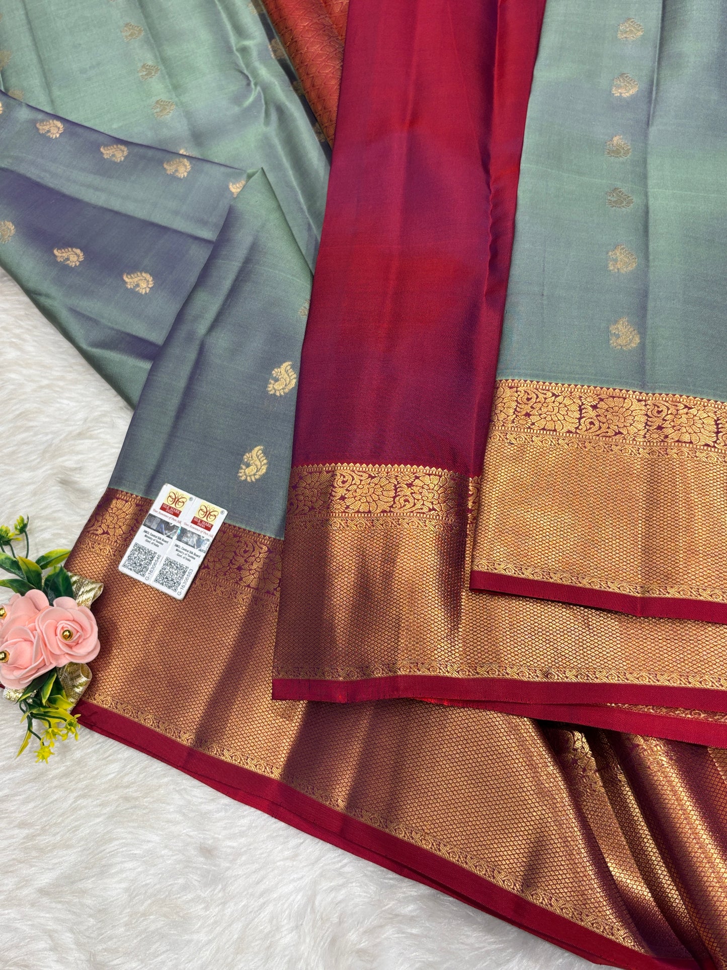 Pure Kanchipuram silk