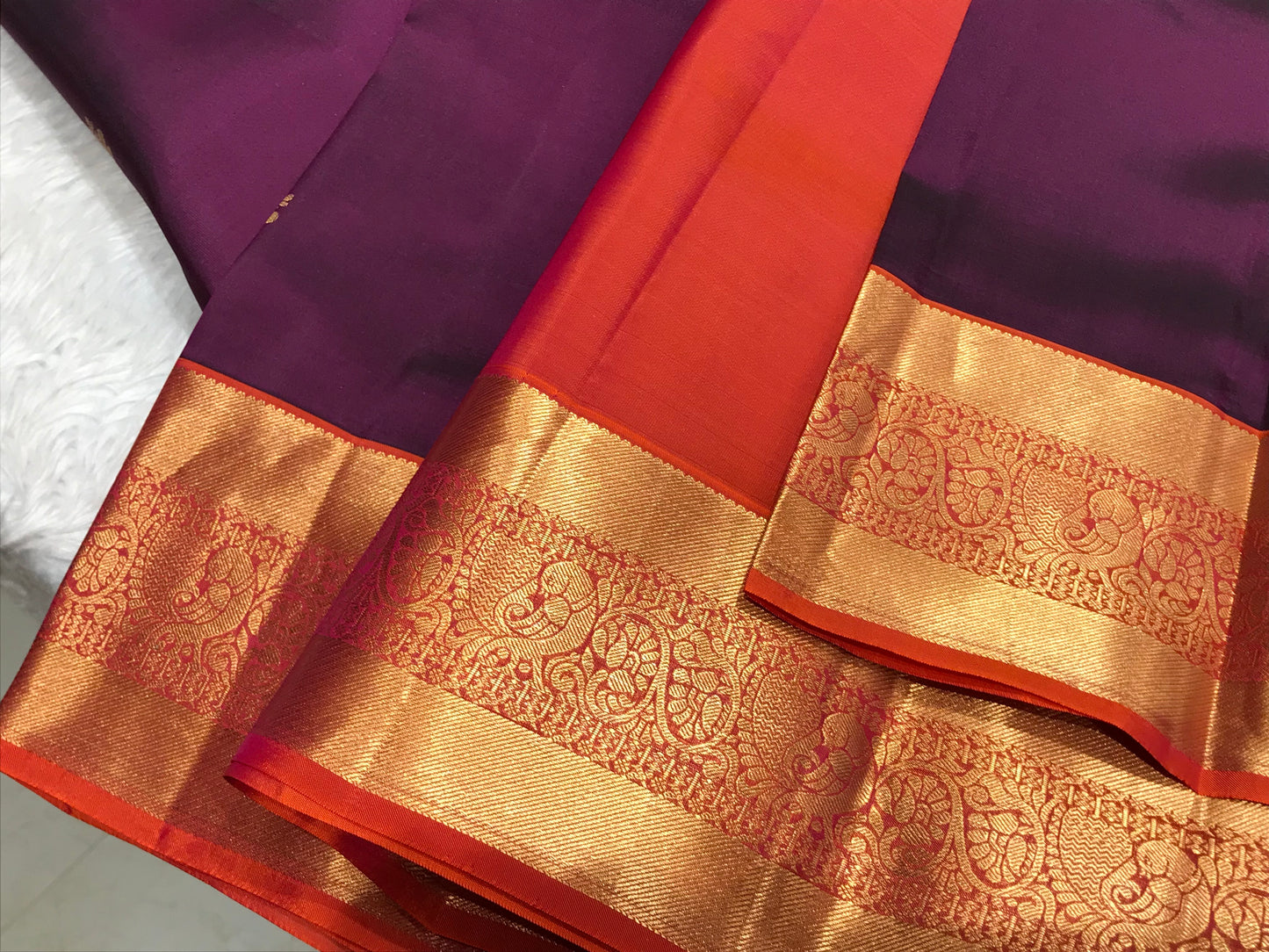 Pure Kanchipuram silk