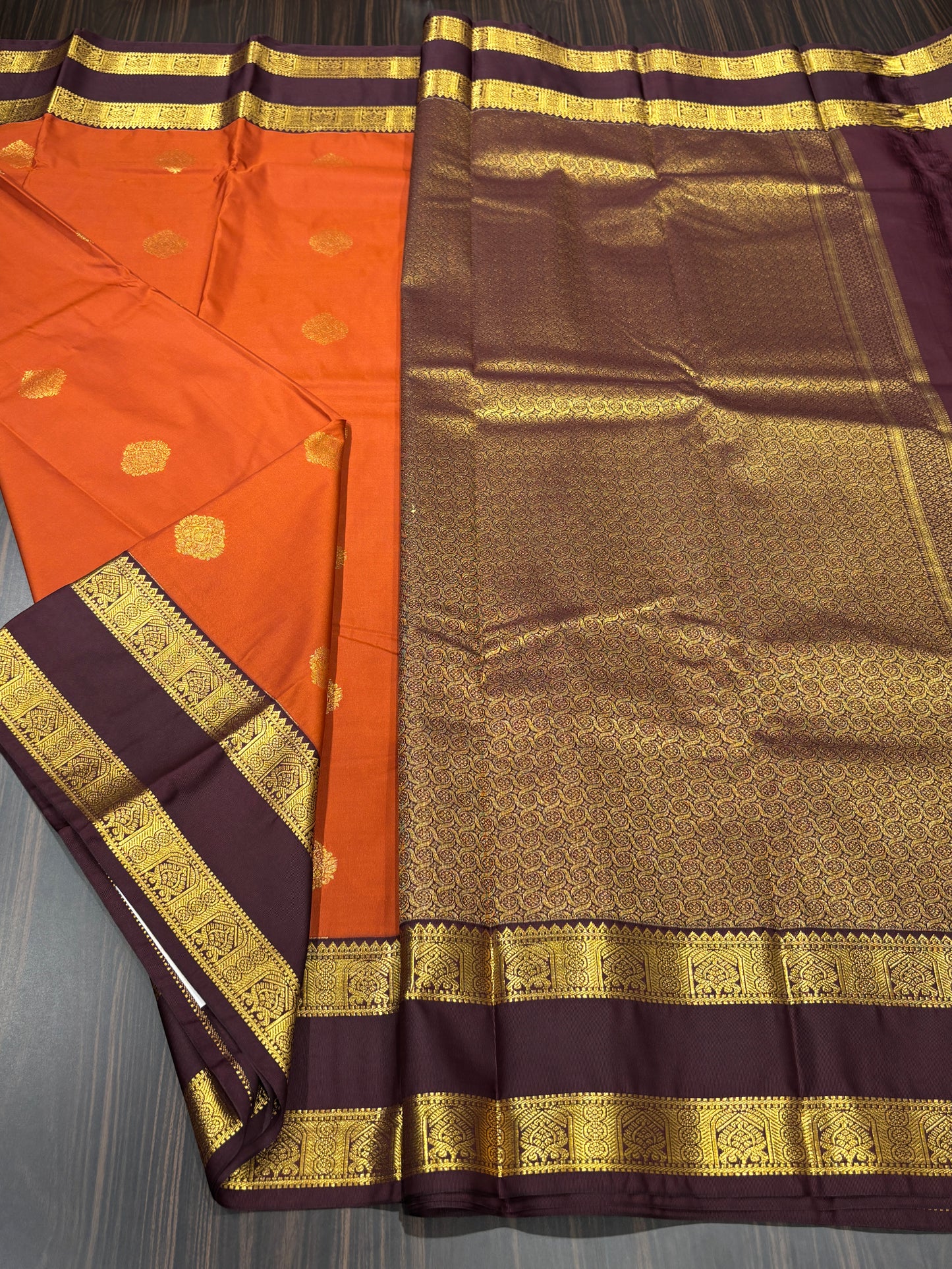 Semi Kanchipuram silk