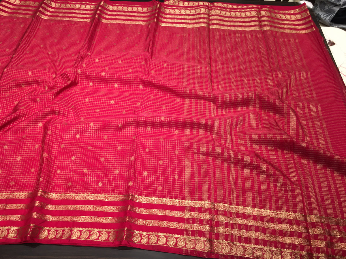 Semi Mysore Crape