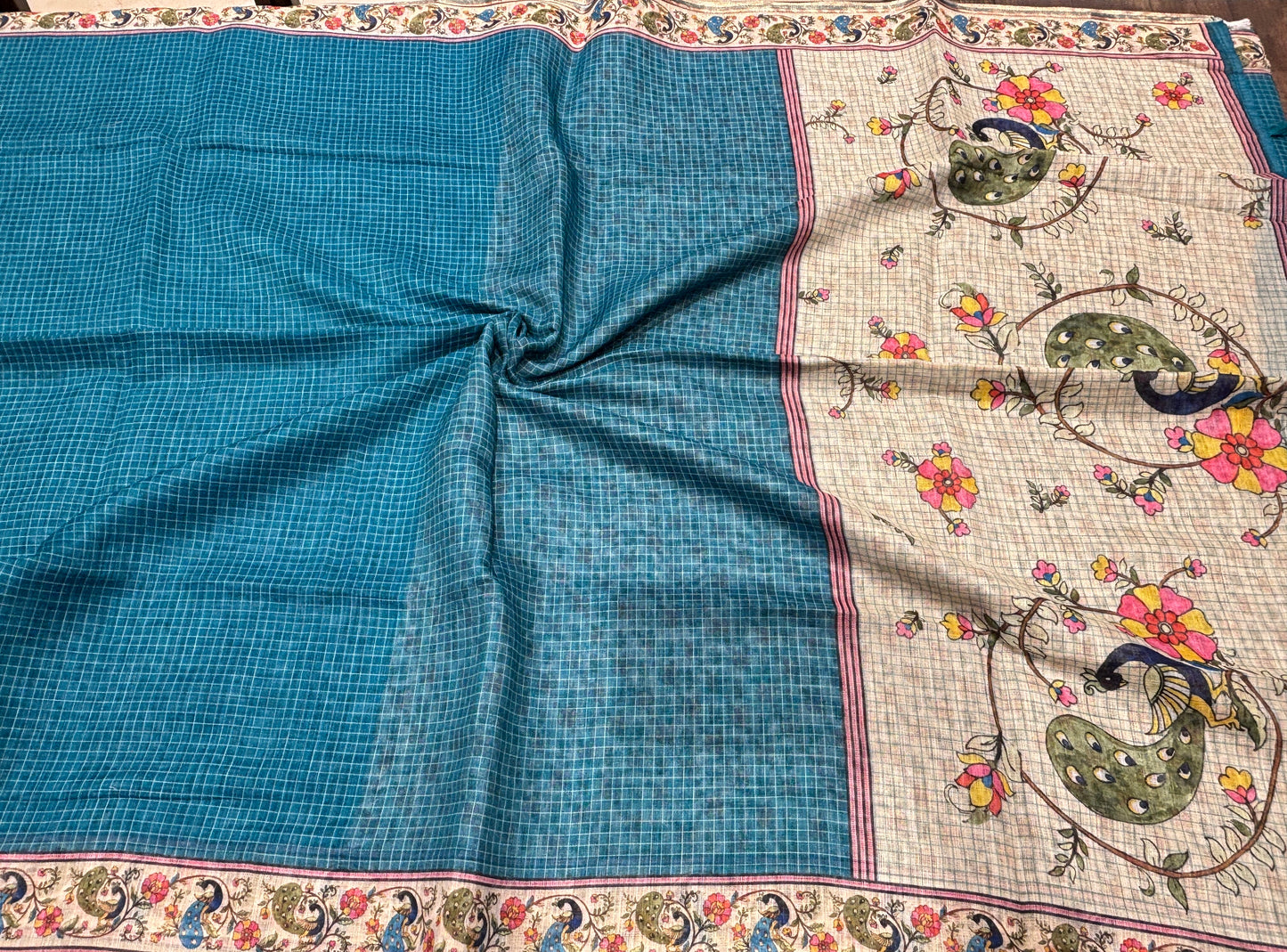 Fancy cotton saree