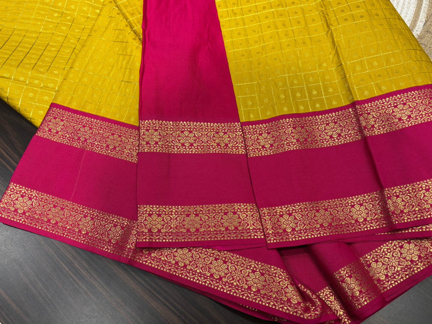 Semi Kanchipuram silk