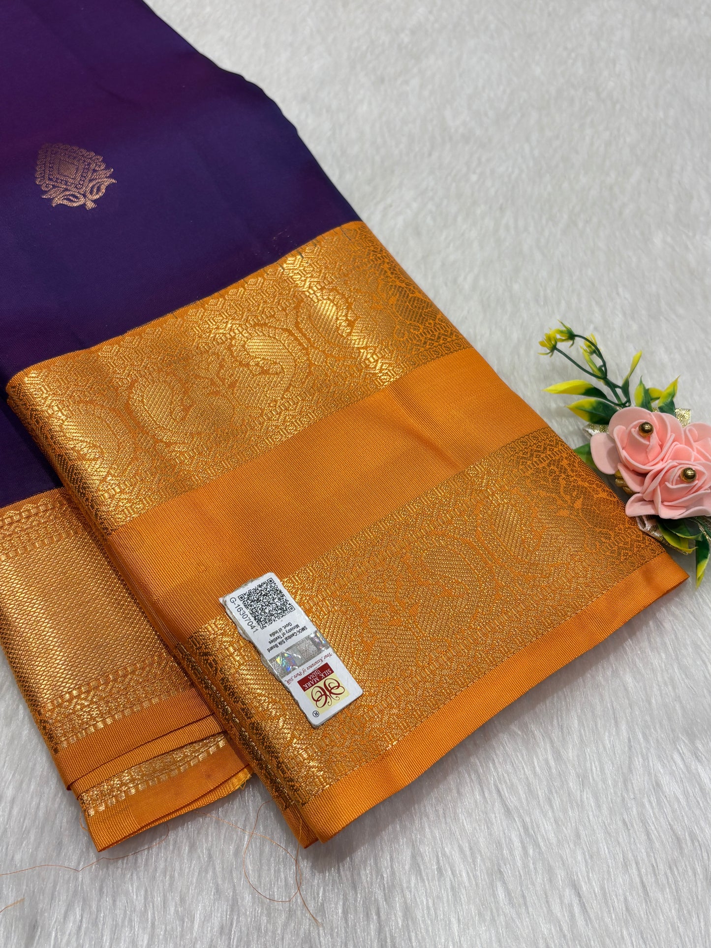 Pure Kanchipuram silk