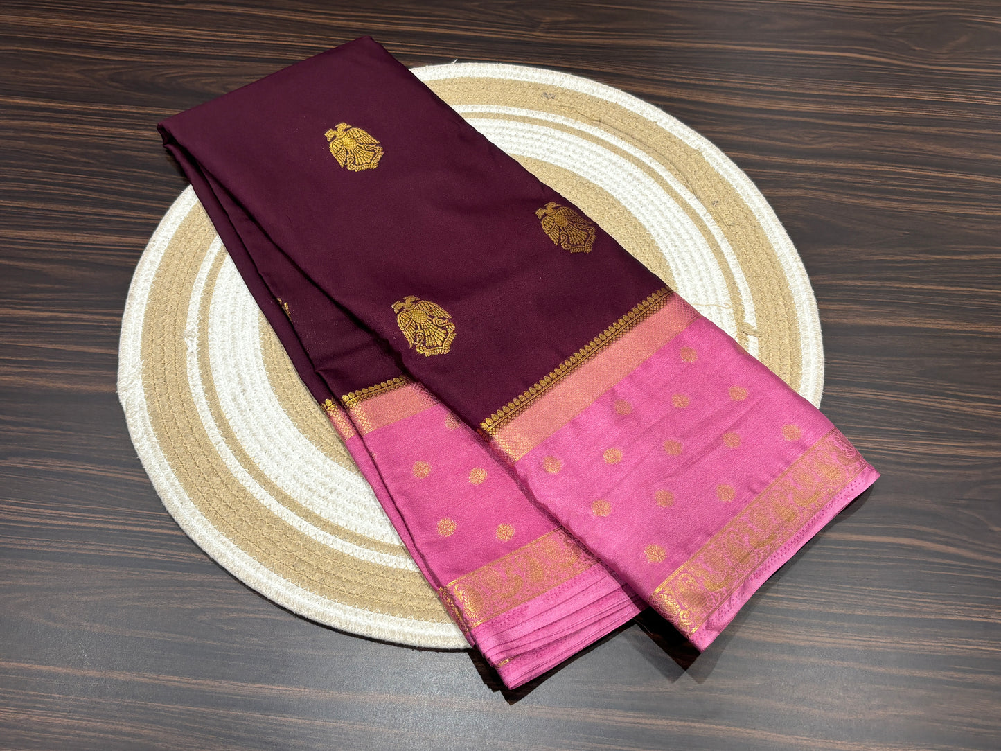 Semi Mysore crape