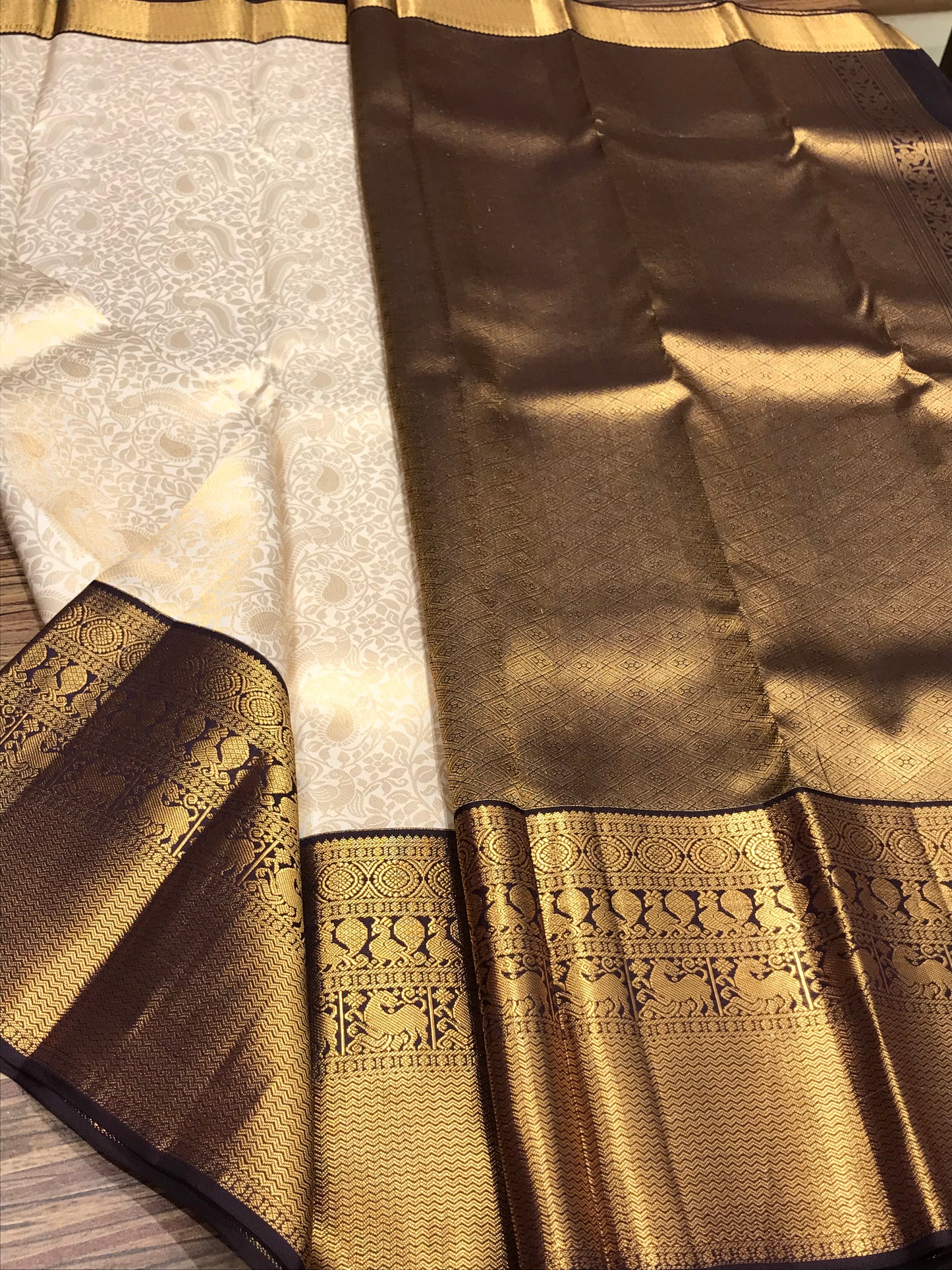 Pure Kanchipuram silk