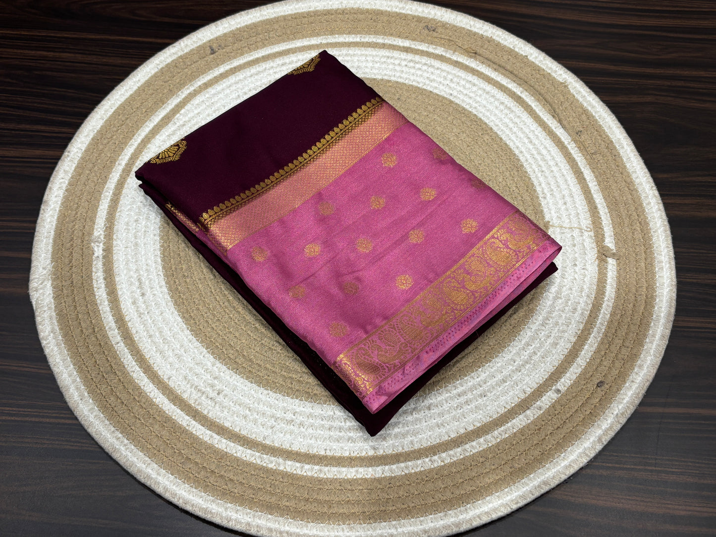 Semi Mysore crape