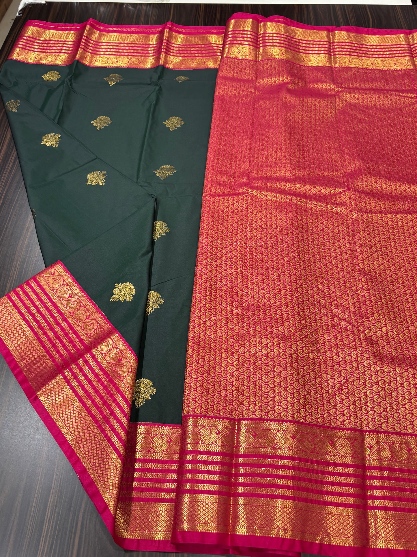 Semi Kanchipuram silk