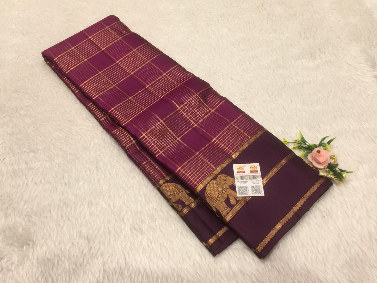 Pure Kanchipuram silk