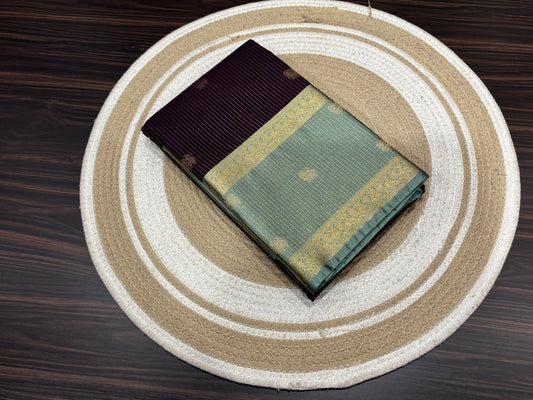 Semi Kanchipuram silk