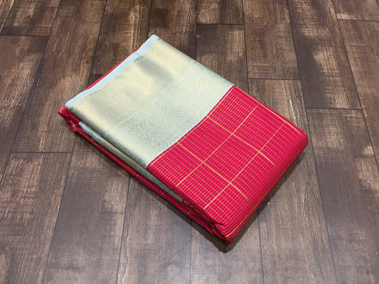 Semi Kanchipuram silk