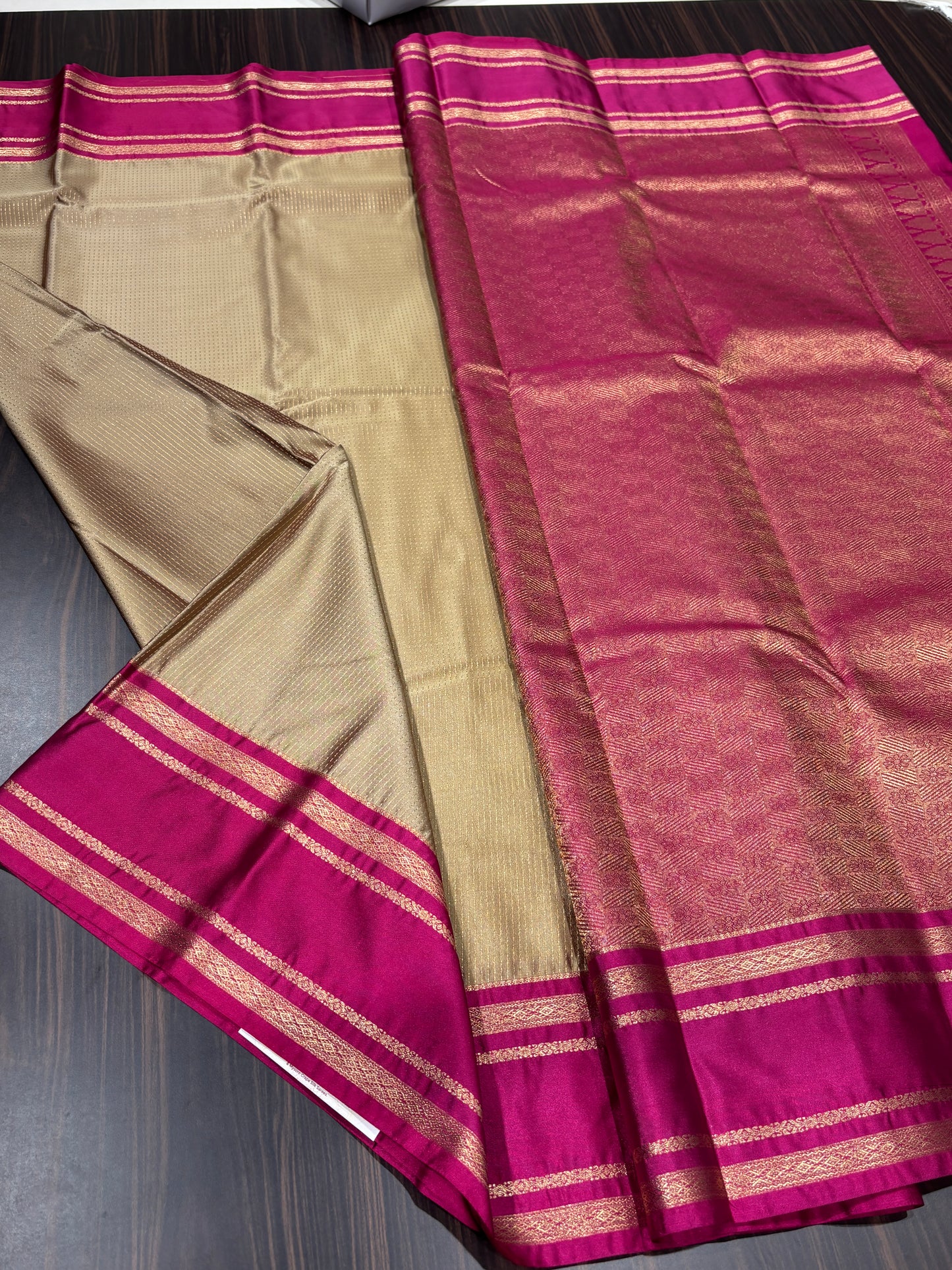 Semi Kanchipuram silk