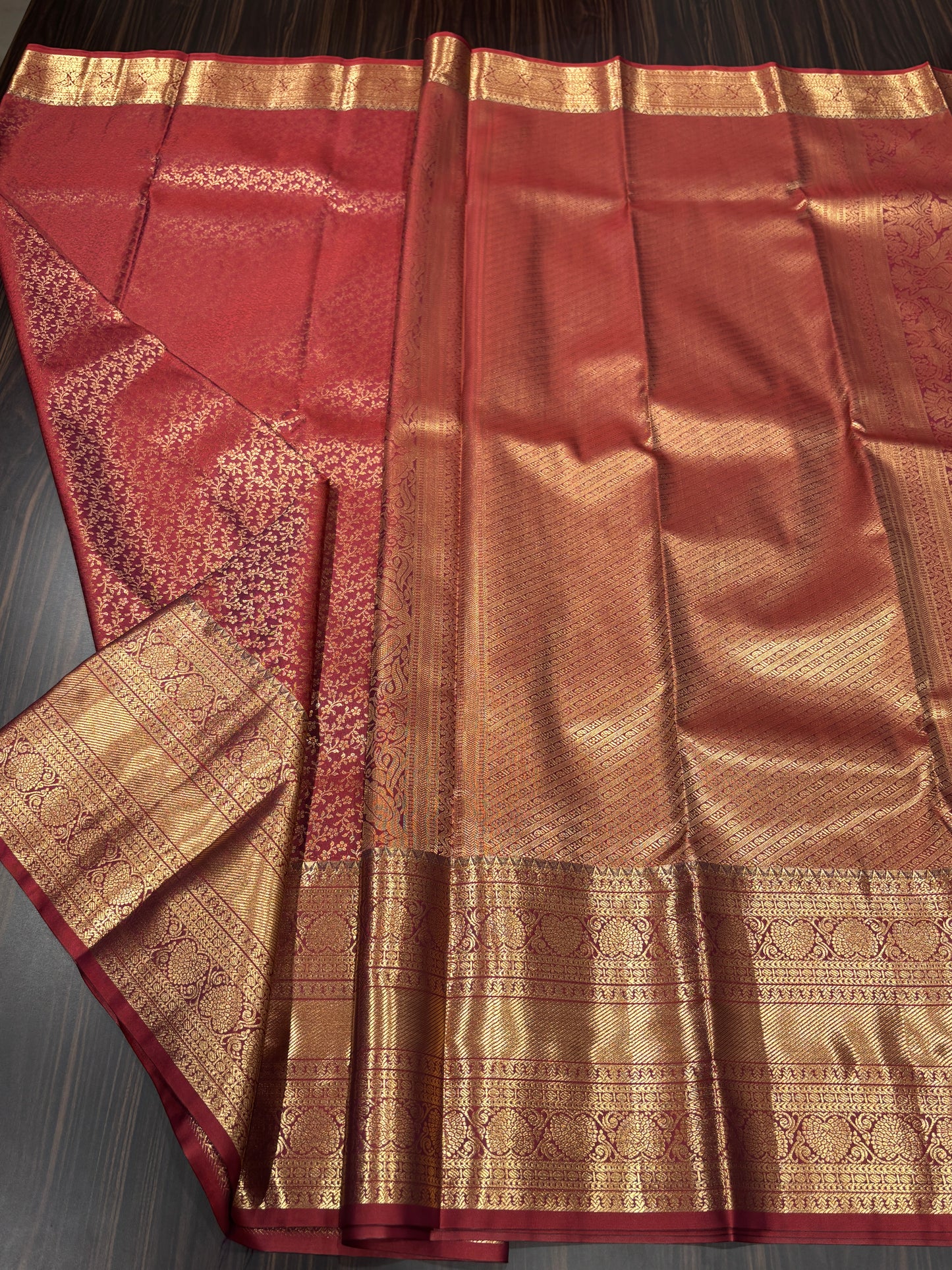 Semi Kanchipuram silk